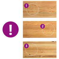 vidaXL Davanzali 2 pz Marrone Chiaro 80x40x2 cm Legno Massello Rovere