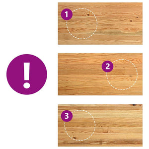 vidaXL Davanzali 2 pz Marrone Chiaro 80x40x2 cm Legno Massello Rovere