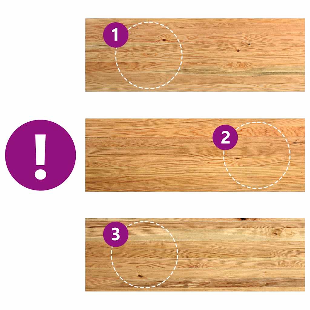 vidaXL Davanzali 2 pz Marrone Chiaro 120x40x2 cm Legno Massello Rovere