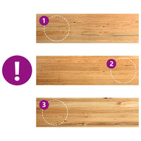 vidaXL Davanzali 2 pz Marrone Chiaro 140x40x2 cm Legno Massello Rovere