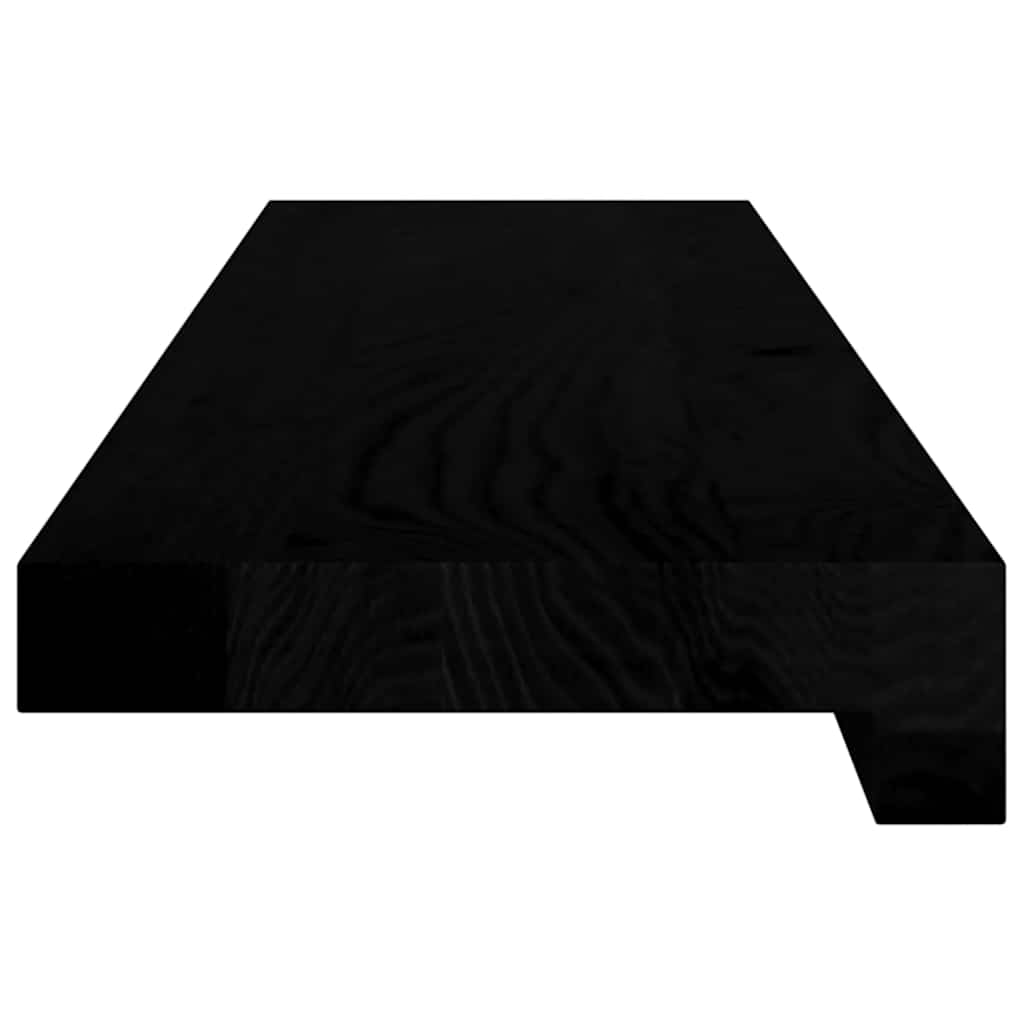 Davanzali 2 pz Marrone Scuro 80x15x2 cm Legno Massello Rovere 4009166