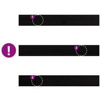 vidaXL Davanzali 2 pz Marrone Scuro 110x15x2 cm Legno Massello Rovere