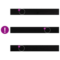 Davanzali 2 pz Marrone Scuro 120x15x2 cm Legno Massello Rovere 4009170