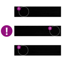 vidaXL Davanzali 2 pz Marrone Scuro 90x20x2 cm Legno Massello Rovere