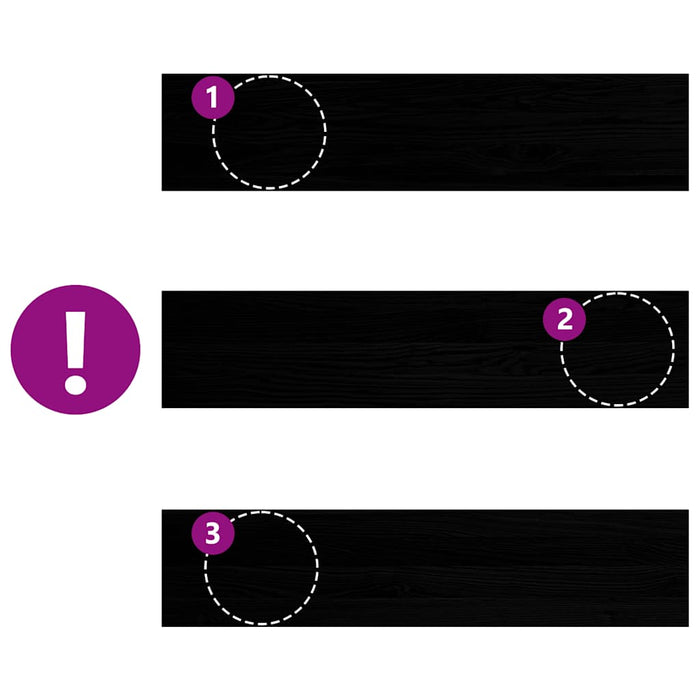 vidaXL Davanzali 2 pz Marrone Scuro 90x20x2 cm Legno Massello Rovere