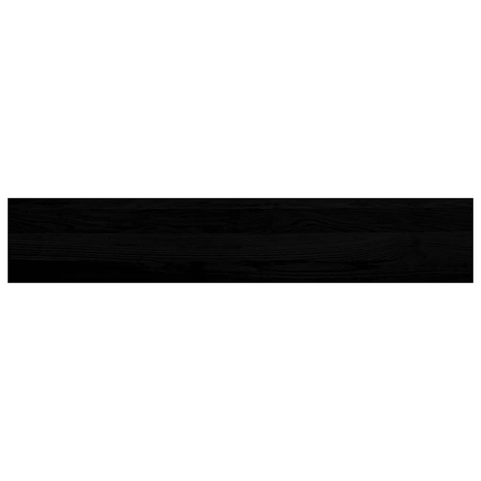 vidaXL Davanzali 2 pz Marrone Scuro 110x20x2 cm Legno Massello Rovere