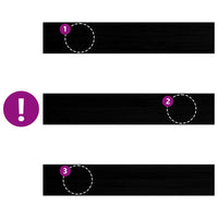 vidaXL Davanzali 2 pz Marrone Scuro 110x20x2 cm Legno Massello Rovere