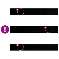 Davanzali 2 pz Marrone Scuro 140x20x2 cm Legno Massello Rovere 4009179