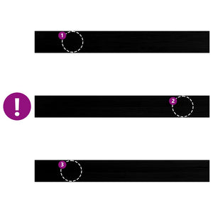 vidaXL Davanzali 2 pz Marrone Scuro 160x20x2 cm Legno Massello Rovere