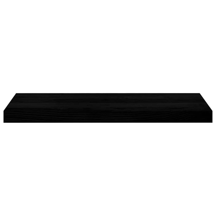 Davanzali 2 pz Marrone Scuro 70x25x2 cm Legno Massello Rovere 4009181