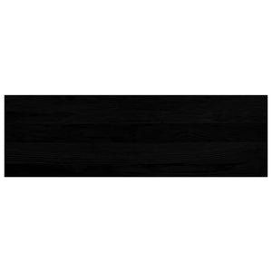 vidaXL Davanzali 2 pz Marrone Scuro 80x25x2 cm Legno Massello Rovere