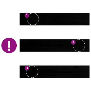 Davanzali 2 pz Marrone Scuro 140x25x2 cm Legno Massello Rovere 4009187