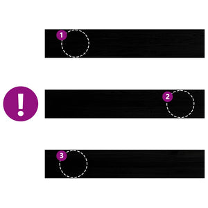 Davanzali 2 pz Marrone Scuro 140x30x2 cm Legno Massello Rovere 4009195