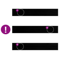 vidaXL Davanzali 2 pz Marrone Scuro 160x30x2 cm Legno Massello Rovere