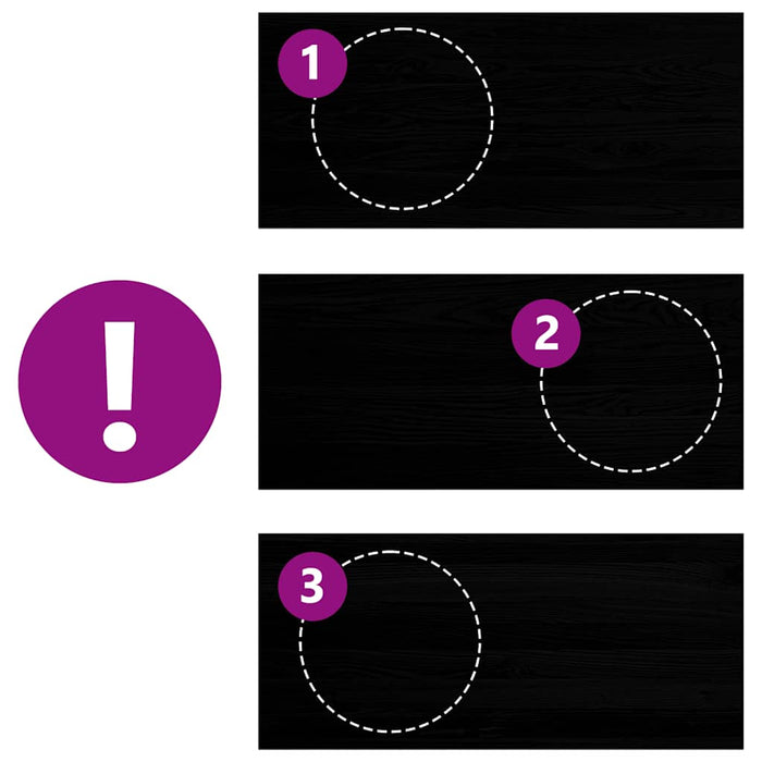 Davanzali 2 pz Marrone Scuro 90x40x2 cm Legno Massello Rovere