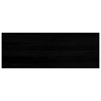 Davanzali 2 pz Marrone Scuro 110x40x2 cm Legno Massello Rovere