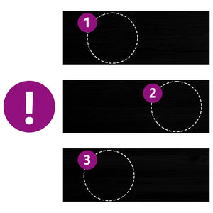 Davanzali 2 pz Marrone Scuro 110x40x2 cm Legno Massello Rovere