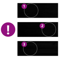 Davanzali 2 pz Marrone Scuro 110x40x2 cm Legno Massello Rovere 4009201