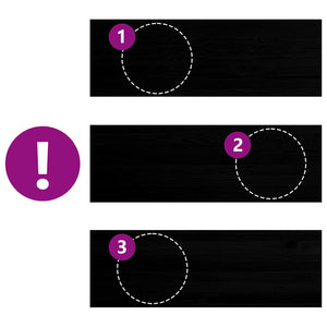 Davanzali 2 pz Marrone Scuro 120x40x2 cm Legno Massello Rovere 4009202