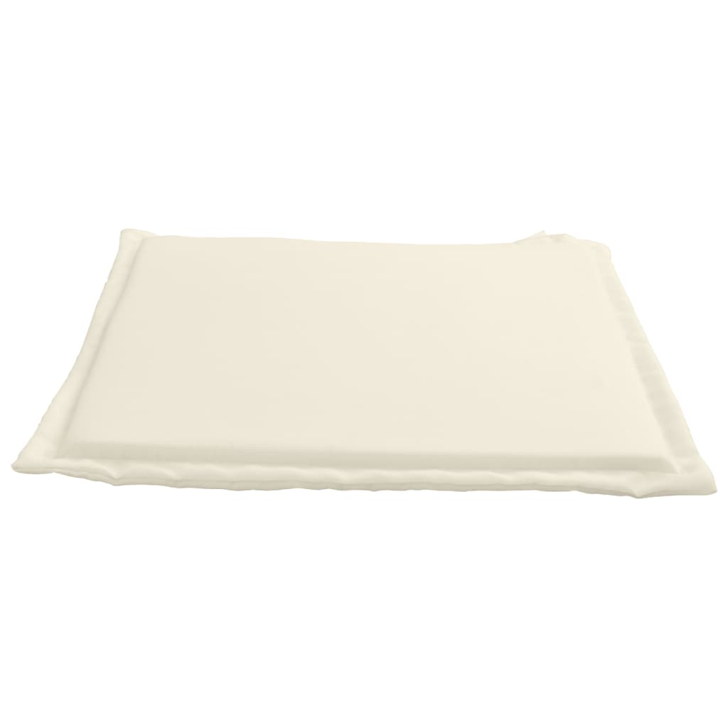 Imbottitura per Seduta Giardino 2pz Crema 45x45x2 cm Quadrata