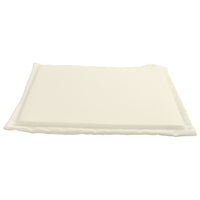 Imbottitura per Seduta Giardino 2pz Crema 45x45x2 cm Quadrata