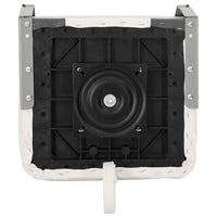 Set Sedile Barca Pieghevole 2pz Schienale Basso con Cinghia