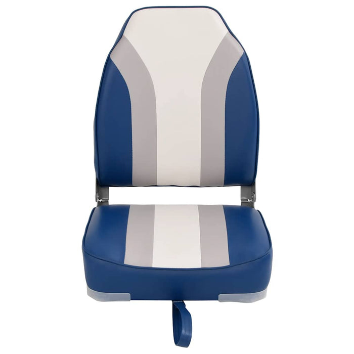 Set Sedile da Barca Pieghevole 2pz con Schienale Alto 3284299