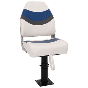 Set Sedile da Barca Pieghevole 2pz con Schienale Alto 3284310