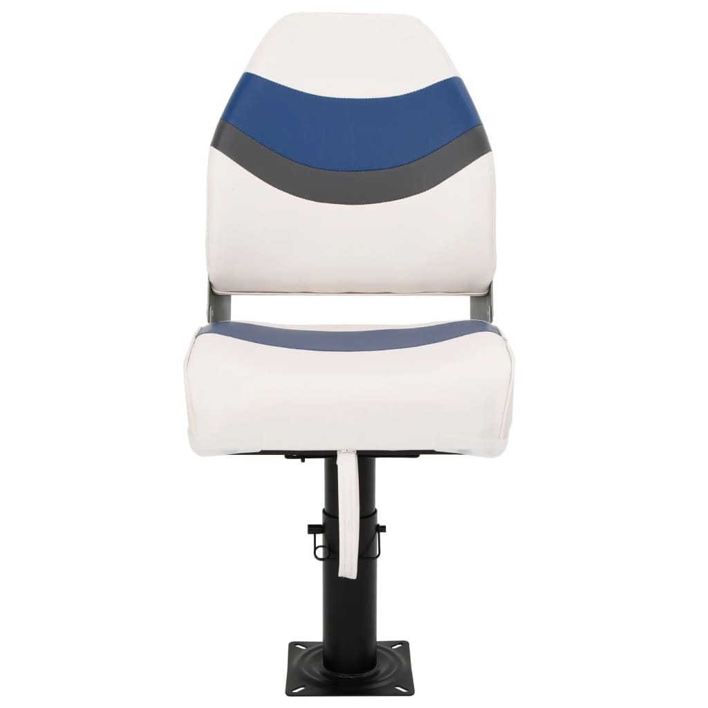 Set Sedile da Barca Pieghevole 2pz con Schienale Alto 3284310