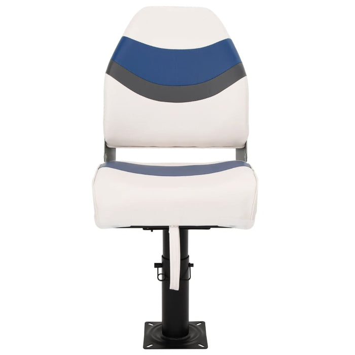 Set Sedile da Barca Pieghevole 2pz con Schienale Alto 3284310