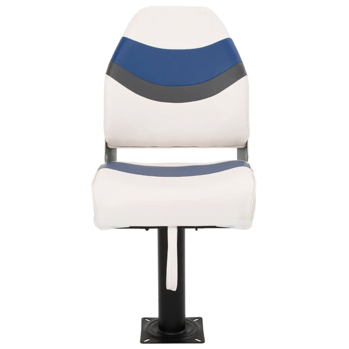 Set Sedile da Barca Pieghevole 4 pz con Schienale Alto 3284314