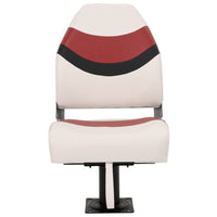 Set Sedile da Barca Pieghevole 2pz con Schienale Alto 3284317