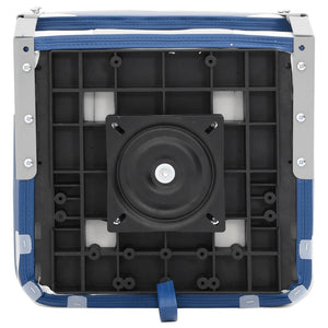 Set Sedile da Barca Pieghevole 2pz con Schienale Alto