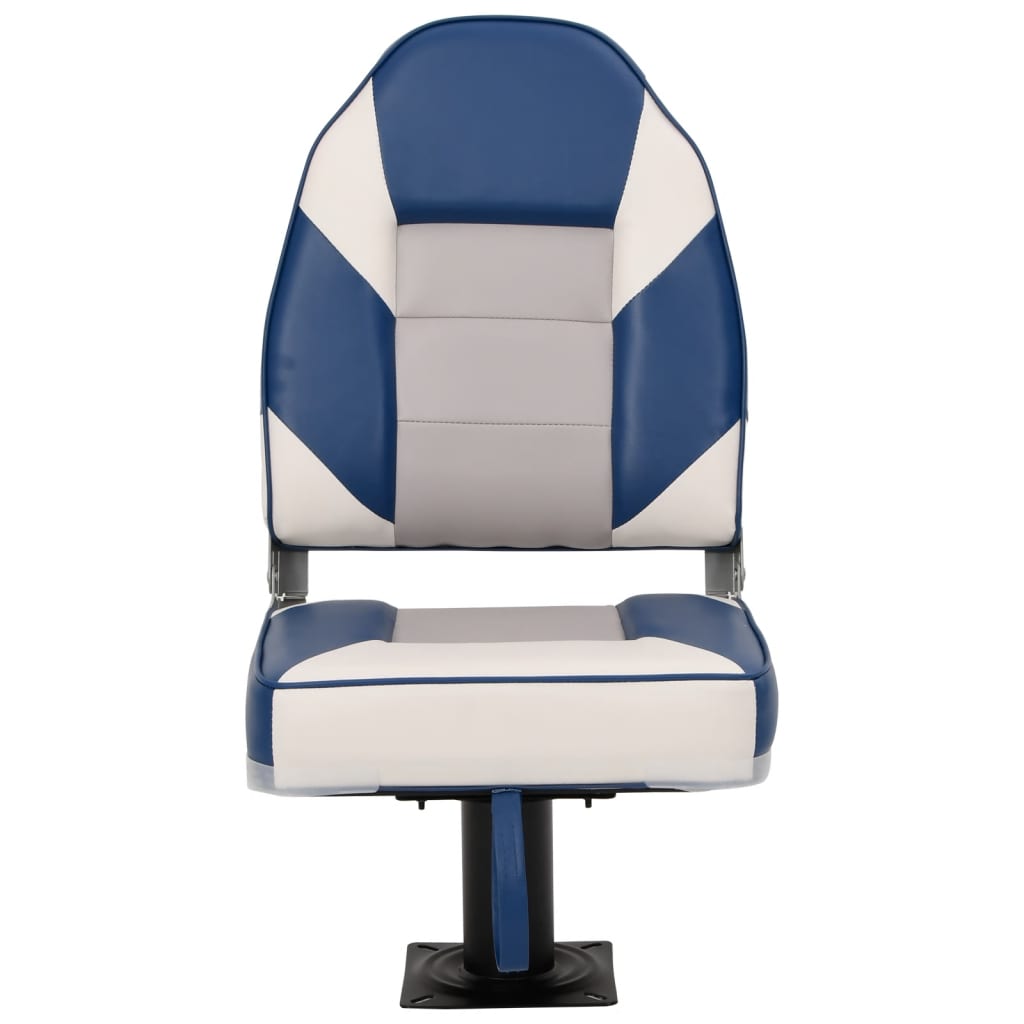 Set Sedile da Barca Pieghevole 4 pz con Schienale Alto 3284331