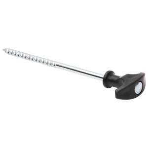 Picchetti per Tenda 24 pz 20 cm Ã˜7 mm in Acciaio Zincato