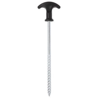 Picchetti per Tenda 12 pz 20 cm Ã˜7 mm in Acciaio Zincato