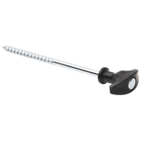 Picchetti per Tenda 12 pz 20 cm Ã˜7 mm in Acciaio Zincato