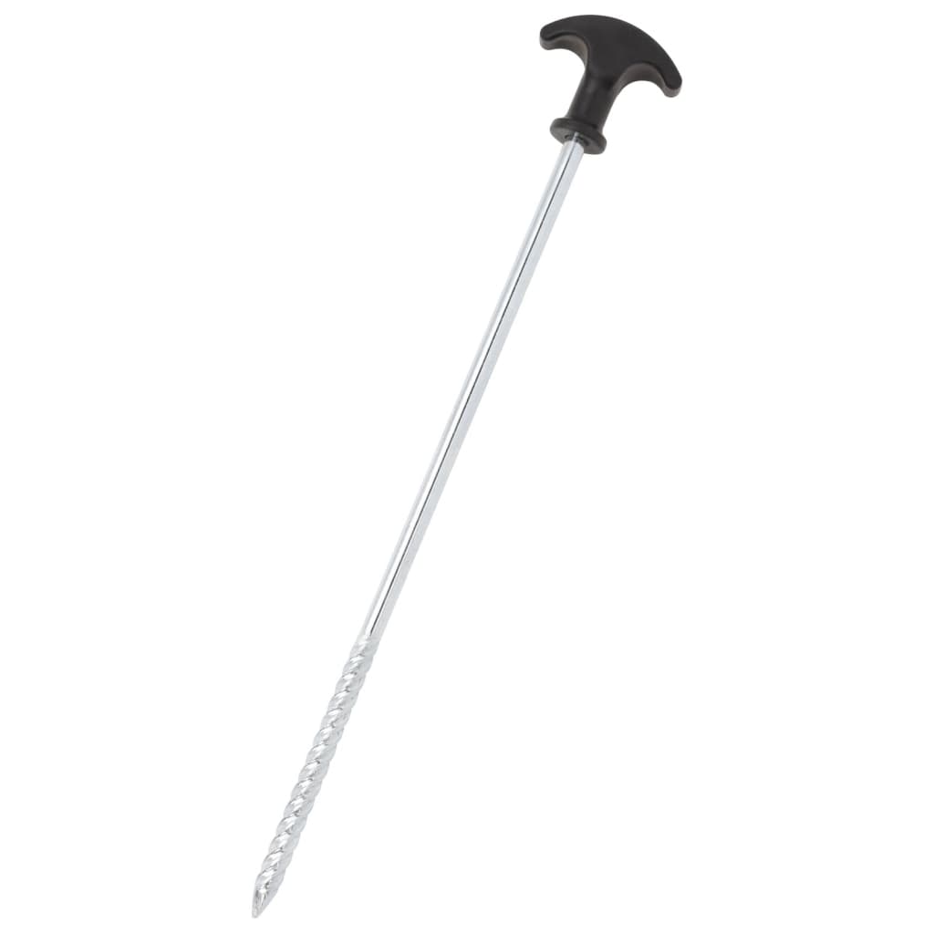 Picchetti per Tenda 12 pz 30 cm Ã˜7 mm in Acciaio Zincato