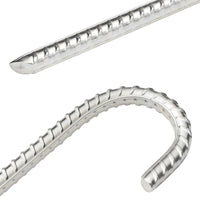 Picchetti per Tenda 6 pz 37 cm Ø10 mm in Acciaio Zincato 4009341