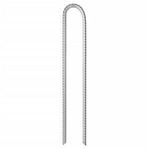 Picchetti Tenda 12 pz a Forma di U 37 cm Ø10 mm Acciaio Zincato 4009348