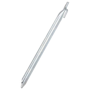 Picchetti Tenda 24 pz Forma di V 29,5 cm Ø20 mm Acciaio Zincato