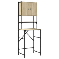 Mobile per Lavatrice Rovere Sonoma 68x48,5x194 cm 847864