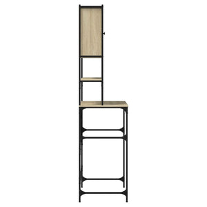 Mobile per Lavatrice Rovere Sonoma 68x48,5x194 cm 847864