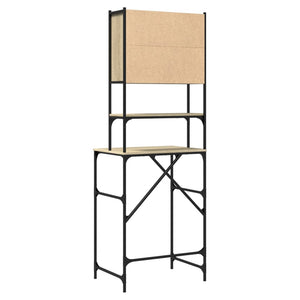 Mobile per Lavatrice Rovere Sonoma 68x48,5x194 cm 847864