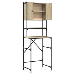 Mobile per Lavatrice Rovere Sonoma 68x48,5x194 cm 847864