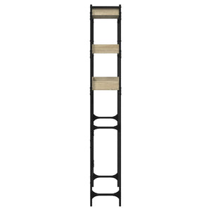 Scaffale per Lavatrice Rovere Sonoma 67x25x163 cm Multistrato 847865