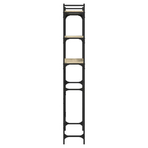 Scaffale per Lavatrice Rovere Sonoma 67x25x163 cm Multistrato 847866