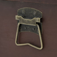 Scrigno Tesoro Chiusure Marrone Scuro 110x50x39,5cm Compensato 4010550