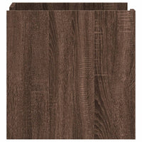 Comodino Rovere Marrone 45x50x50 cm in Truciolato