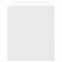 Comodini a Muro 2 pz Bianchi 45x30x35 cm 848312